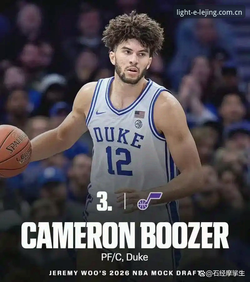 迪班萨vs彼得森：2026年NBA选秀状元之争，乐竟平台数据解密谁更强？
